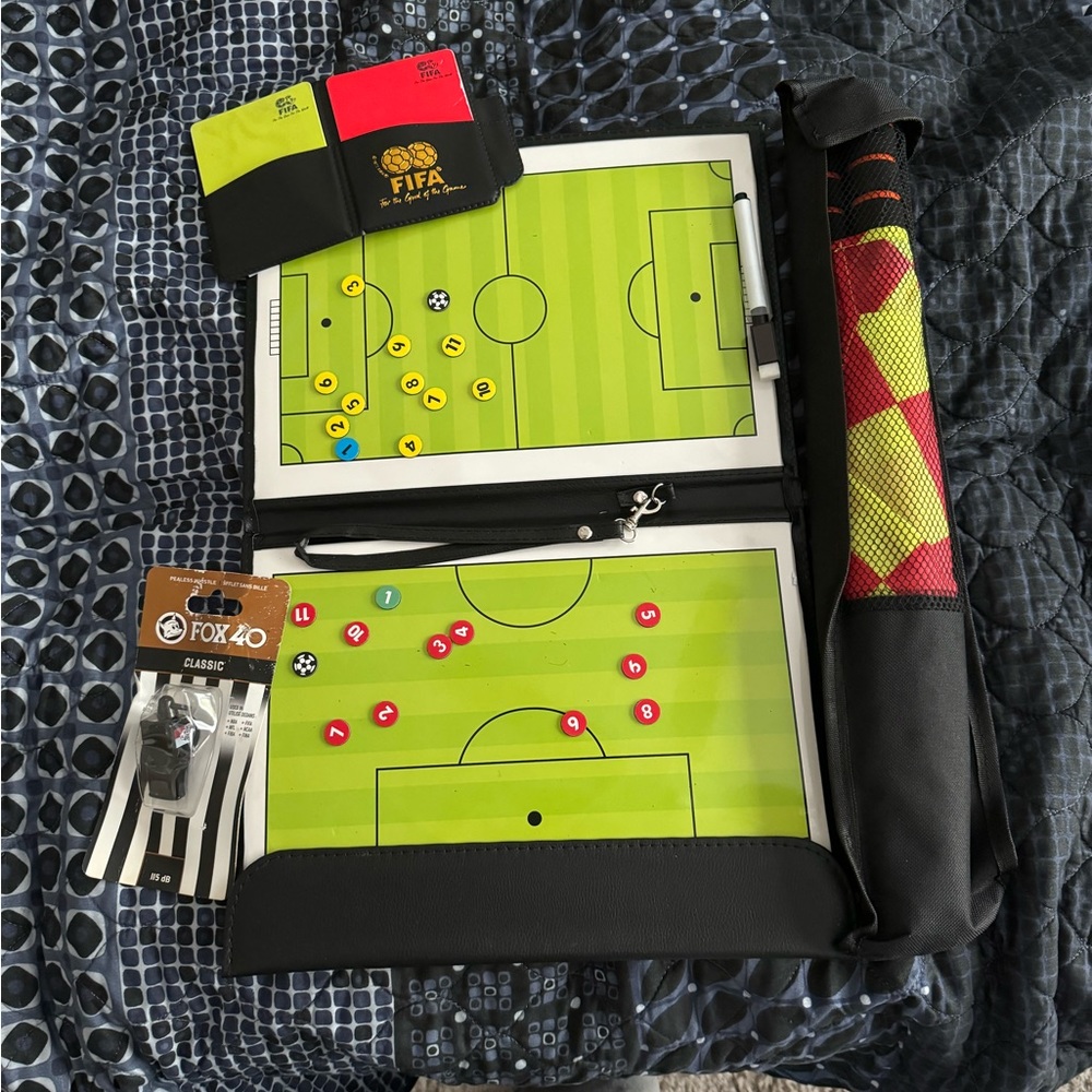 Referee coach soccer kit used
